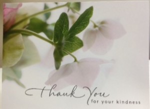 Patient Oreo's Thank You Card