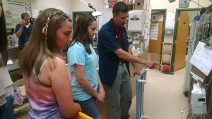 Girl Scout Caddettes tour Belle Mead Animal Hospital