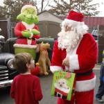 Santa at 2015 Belle Mead Animal Hospital Reindeer Event