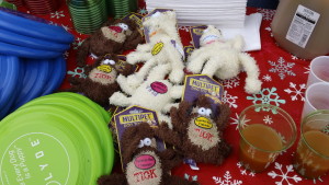 Toys and Refreshments at Belle Mead Animal Hospital 2015 Reindeer Event