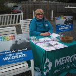 Merck Animal Health at Belle Mead Animal Hospital Live Reindeer event