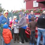 Attendees to Belle Mead Animal Hospital Reindeer Event 2016