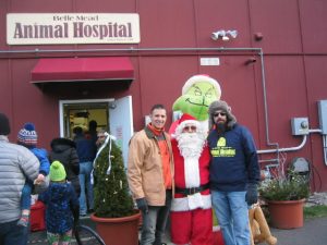 Dr Joe Martins Belle Mead Animal Hospital Live Reindeer Holiday Event 